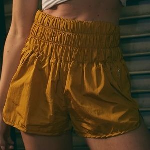 Free People The Way Home Shorts Honey Medium